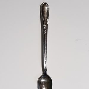 VTG Infant Baby Silverplate Spoon Art Noveau